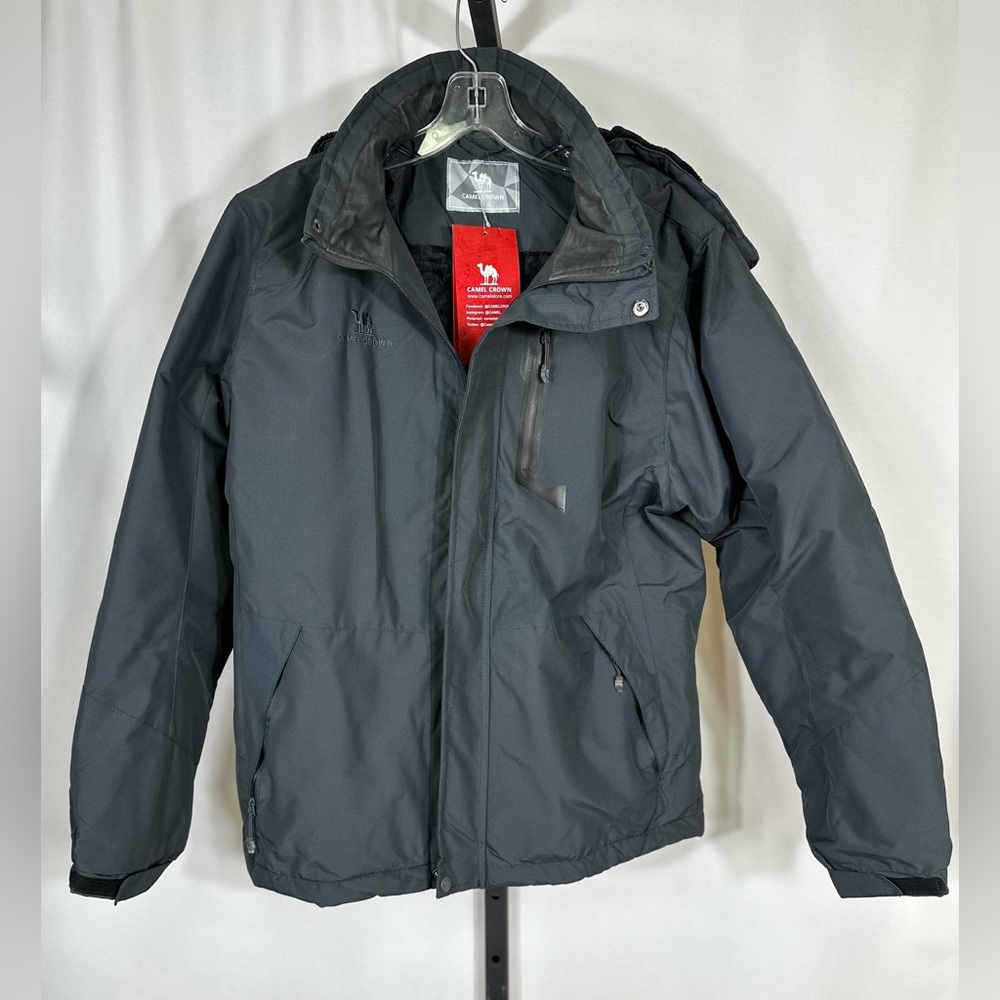 NWT Camel Crown Women’s Ski Jacket Model: ZA22264557- Gray - XL